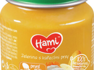 Hami příkrm zelenina s kuřecími prsy 125g 4M C-10 - balení 6 ks