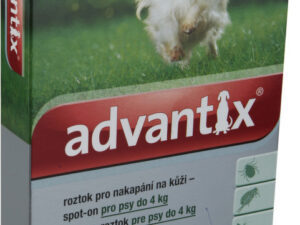 Advantix pro psy do 4kg spot-on 4x0.4ml