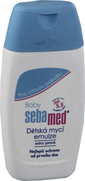 SEBAMED Dětská mycí emulze extra jemná 50ml cest.b