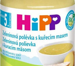 HiPP POLÉVKY BIO Zeleninová s kuřecím m. 190g C-79