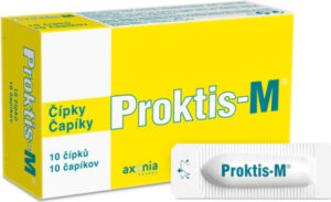 PROKTIS-M rektální čípky 10x2g