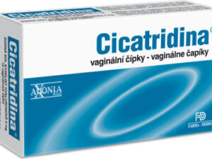 Cicatridina poševní čípky 10x2g