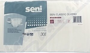 SENI CLASSIC QUATRO MEDIUM KALHOTKY ABSORPČNÍ PRODYŠNÉ NOČNÍ, BOKY 75-110CM,3