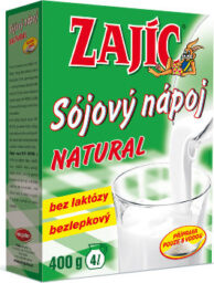 Sójový nápoj Zajíc natural 400g