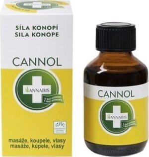 Annabis Cannol konopný olej koupel masáže 100ml