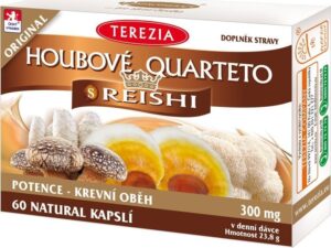 TEREZIA Houbové Quarteto s reishi cps.60