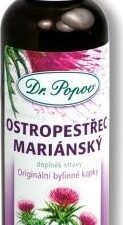 Dr.Popov Kapky bylinné Ostropestřec mariánský 50ml