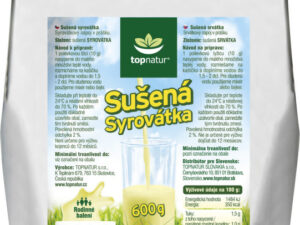 Syrovátka sušená sáček 600g Topnatur