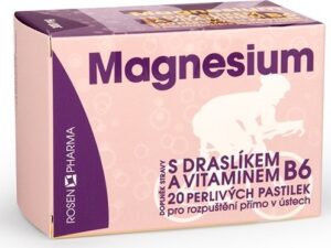 Rosen Magnesium 300mg perlivé pastilky 20ks