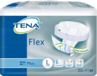 TENA Flex Plus Large - Inkontinenční kalhotky s páskem na suchý zip (30ks)