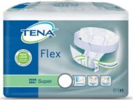 TENA Flex Super Large - Inkontinenční kalhotky s páskem na suchý zip (30ks)