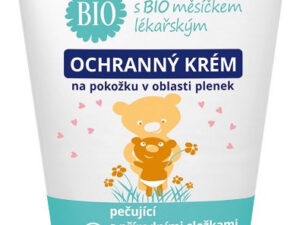 Dětský ochr.krém p.plenky LINTEO BABY Bio měs.75ml