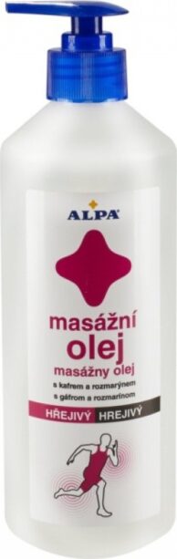 Alpa SportStar masážní olej hřejivý 500ml