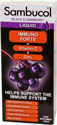 SAMBUCOL Immuno Forte Sirup + vit.C + zinek 120ml