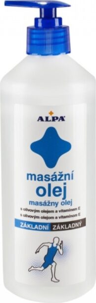Alpa SportStar masážní olej základní 500ml
