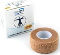 KineMAX Cohesive elast.samofix. 2.5cmx4.5m tělové