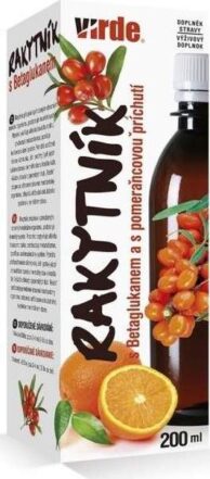 Rakytník s betaglukanem pomerančová příchuť 200ml