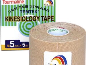 Tejp. TEMTEX kinesio tape Tourmaline béžová 5cmx5m