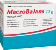 MacroBalans 20x12g - II. jakost