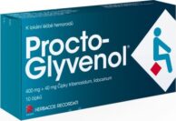 PROCTO-GLYVENOL 400MG/40MG čípek 10