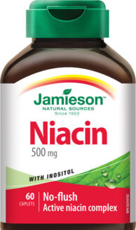 JAMIESON Niacin 500mg s inositolem tbl.60