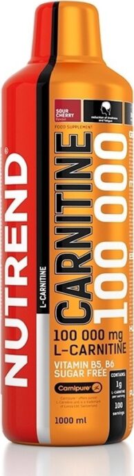 NUTREND Carnitine 100 000 višeň 1000ml