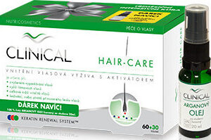 Clinical Hair-Care tob.60+sklen.pilník - 2měs.kúra