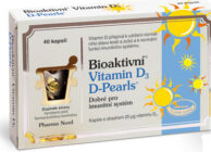 Bioaktivní Vitamin D3 D Pearls cps.40