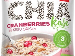 Chia kaše brusinky a kešu oříšky 65g