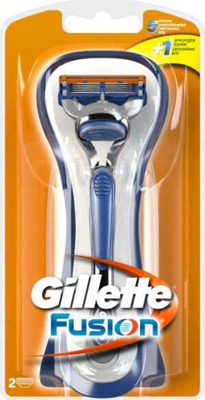 Gillette FUSION holicí strojek s 2 náhr. břity