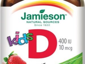 JAMIESON Vitamín D3 Kids jahoda cucací tbl.100