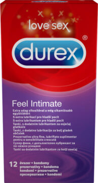 Prezervativ DUREX Feel Thin Extra Lubricated 12 ks