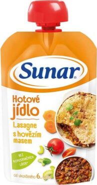Sunar lasagne s hovězím masem 120g C-171