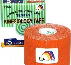 Tejp. TEMTEX kinesio tape oranžová 5cmx5m