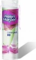 Kosmetic.tampóny vatové 80ks Helen Harper 39510