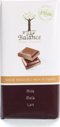 Balance Mléčná čokoláda se stévií bez cukru 85g