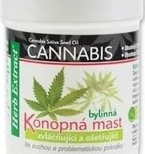 Cannabis Konopná bylinná mast 125ml