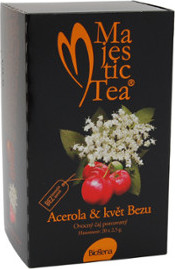 Čaj Majestic Tea Acerola+květ Bezu n.s.20x2.5g