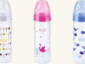 NUK NEW CLASSIC Láhev LOVE PP 250ml SI V2 M 741625