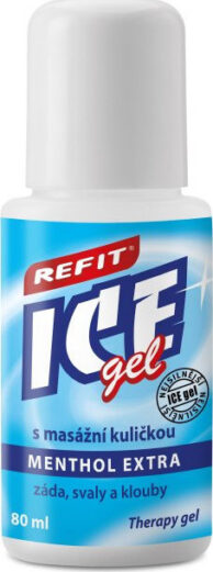 Refit Ice gel Menthol 2.5% roll-on 80ml