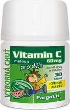 PargaVit Vitamin C meloun pro děti tbl.60