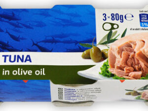 Tuňák v olivovém oleji 3x80g Sun&Sea