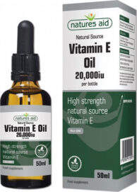Natures Aid Tekutý Vitamín E 50 ml