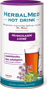 HerbalMed HotDrink Dr.Weiss nachl. rýma + vit. C 180 g