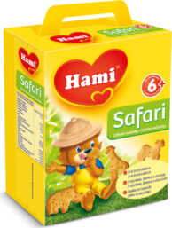 Hami Safari dětské sušenky 180g 6M C-34
