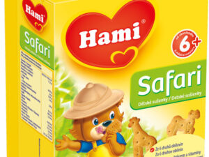 Hami Safari dětské sušenky 180g 6M C-34