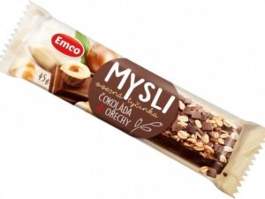 EMCO Mysli Ovesná tyčinka čokoláda a ořechy 45g