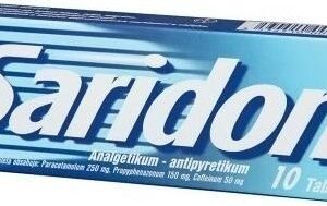 SARIDON 250MG/150MG/50MG neobalené tablety 10