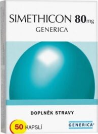 Simethicon 80 mg cps.50 Generica