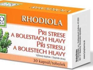 RHODIOLA tobolky při stresu 30ks Fytopharma